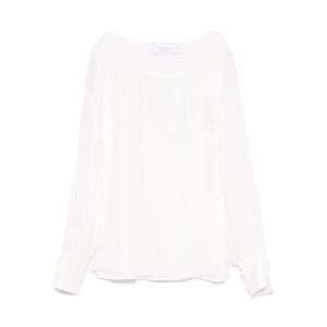 De Santis White Tops - Blouses Women